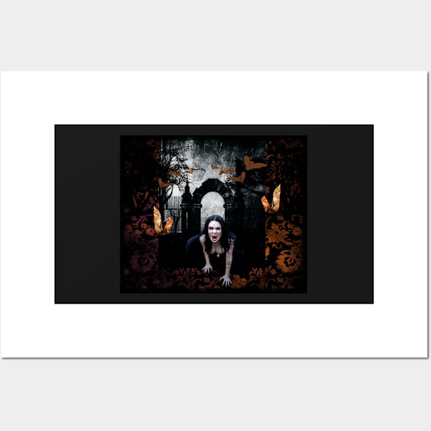 Creeping Vamp Wall Art by incarnations